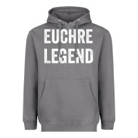 Storm Euchre Legend Best Euchre Card Board Game Player Gift Heavyweight Hoodie - lanVoArt