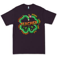 Plum teacher st patricks day Premium Tee - LillyAllenDesigns