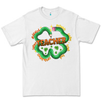 White teacher st patricks day Premium Tee - LillyAllenDesigns