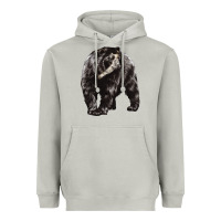 Moon Dust Spectacled Bear Heavyweight Hoodie - LillyAllenDesigns