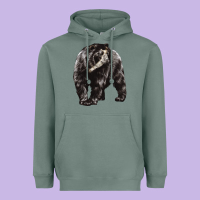 Spectacled Bear Heavyweight Hoodie Designed By Lillyallendesigns