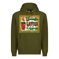 Army Green flannels lattes leggings tumbler Premium Hoodie - BundleAndBundleShop