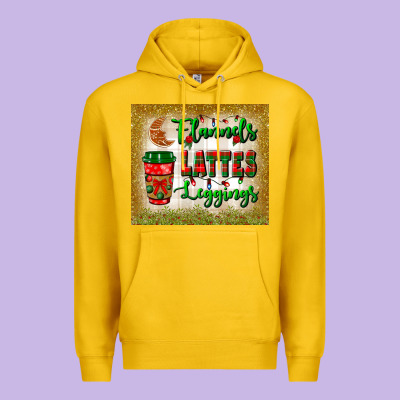 Flannels Lattes Leggings Tumbler Premium Hoodie Designed By Bundleandbundleshop