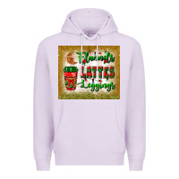 Lilac flannels lattes leggings tumbler Premium Hoodie - BundleAndBundleShop