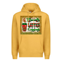 Mustard flannels lattes leggings tumbler Premium Hoodie - BundleAndBundleShop