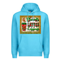 Ocean Blue flannels lattes leggings tumbler Premium Hoodie - BundleAndBundleShop