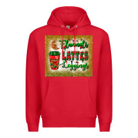 Red flannels lattes leggings tumbler Premium Hoodie - BundleAndBundleShop