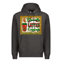 Smoke flannels lattes leggings tumbler Premium Hoodie - BundleAndBundleShop