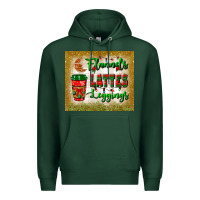 Sports Green flannels lattes leggings tumbler Premium Hoodie - BundleAndBundleShop