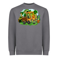 Storm truck saint patrick's day Heavyweight Sweatshirt - FaDigitalArtStudio