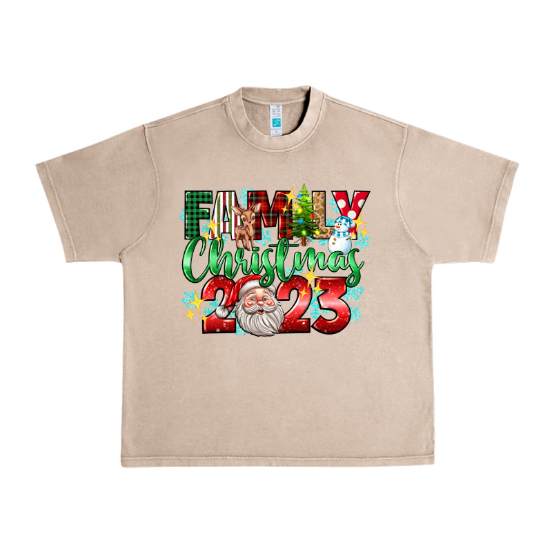 Family Christmas 2023 Urban Heavy Tee by texasbilliewilder | Teevron