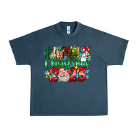 Midnight Navy family christmas 2023 Urban Heavy Tee - texasbilliewilder