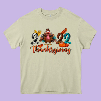 2022 Thanksgiving Bbs Heavy Core Tee Designed By Bundleandbundleshop