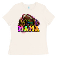Bone football mama Ladies Tee - LillyAllenDesigns