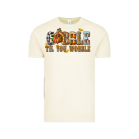 Vintage Arctic Gobble Til You Wobble with Turkey Vintage Tee - texasbilliewilder