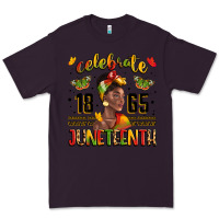 Plum celebrate 1865 juneteenth with black woman Premium Tee - LillyAllenDesigns