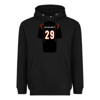 Black cam taylor britt jersey Heavyweight Hoodie - lanVoArt