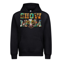 Black show mom brown calf eye glasses Urban Hoodie - BarkalooDesign