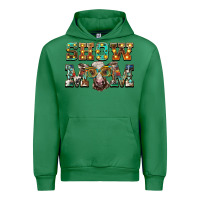 Emerald show mom brown calf eye glasses Urban Hoodie - BarkalooDesign