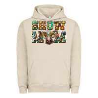Pigment French Oak show mom brown calf eye glasses Urban Hoodie - BarkalooDesign