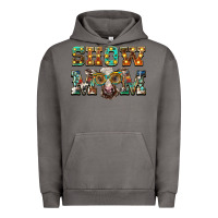 Pigment Tornado show mom brown calf eye glasses Urban Hoodie - BarkalooDesign