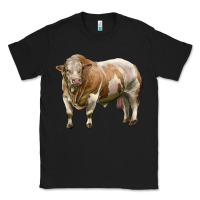 Black simmental bull Classic Tee - LillyAllenDesigns