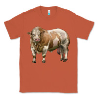 Copper simmental bull Classic Tee - LillyAllenDesigns