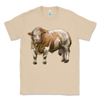 Mushroom simmental bull Classic Tee - LillyAllenDesigns