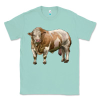 Seafoam simmental bull Classic Tee - LillyAllenDesigns