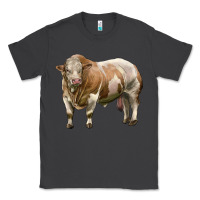 Smoke simmental bull Classic Tee - LillyAllenDesigns