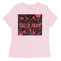 Bubblegum Pink cheer mom party Ladies Tee - LillyAllenDesigns