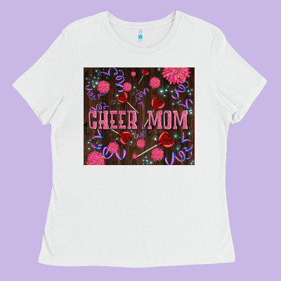 Cheer Mom Party Ladies Tee Designed By Lillyallendesigns