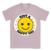 Lilac Have A Happy Day Classic Tee - Bettercallsaul