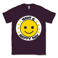 Plum Have A Happy Day Classic Tee - Bettercallsaul