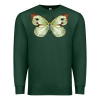Sports Green Cabbage Butterfly Premium Sweatshirt - LillyAllenDesigns