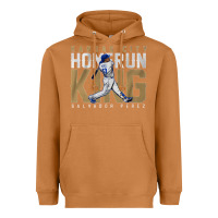 Meerkat salvador pérez home run king Heavyweight Hoodie - lanVoArt