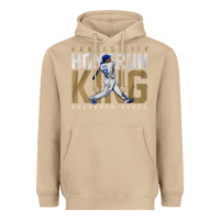 Mushroom salvador pérez home run king Heavyweight Hoodie - lanVoArt