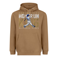 Salvador Pérez Home Run King Heavyweight Hoodie | Teevron