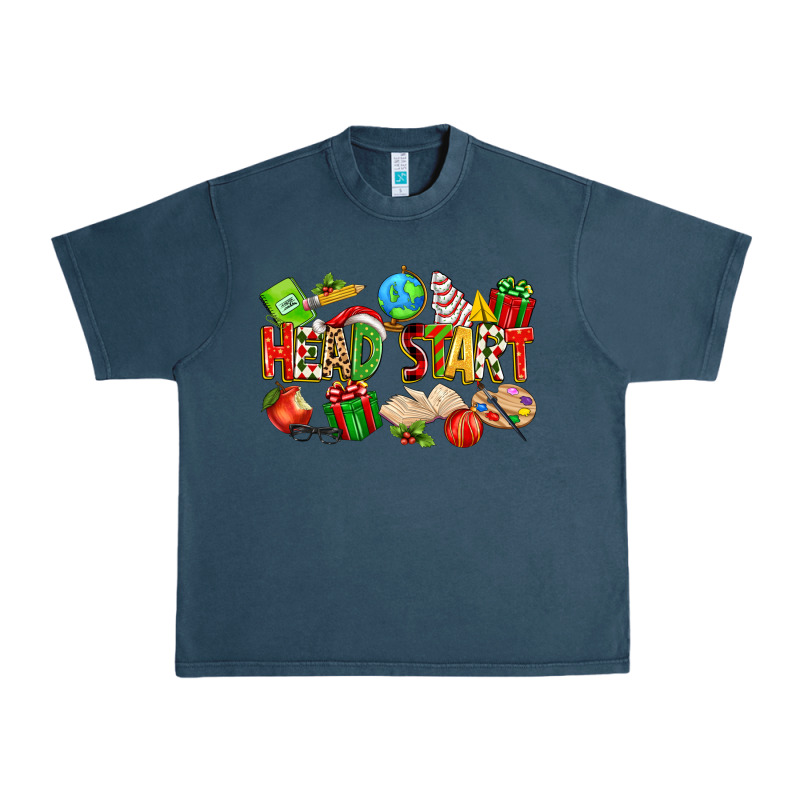 Christmas Head Start Urban Heavy Tee by texasbilliewilder | Teevron