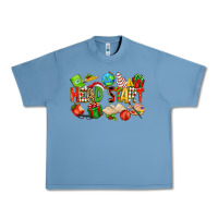 Pebble Blue christmas head start Urban Heavy Tee - texasbilliewilder