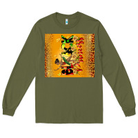Army Green black princess Long Sleeve Tee - CowGirlArtShop
