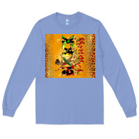 Colony Blue black princess Long Sleeve Tee - CowGirlArtShop