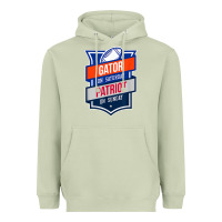Matcha retro gator on saturday patriot on sunday gainesville gift Heavyweight Hoodie - lanVoArt