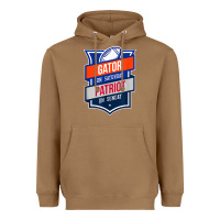 Toasted Coconut retro gator on saturday patriot on sunday gainesville gift Heavyweight Hoodie - lanVoArt