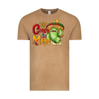 Vintage Camel Cinco de mayo with cactus Vintage Tee - NancyCooperArtShop