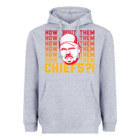 Heather Grey andy reid how about them.... Heavyweight Hoodie - lanVoArt