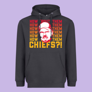 Andy Reid How About Them.... Heavyweight Hoodie Designed By Lanvoart
