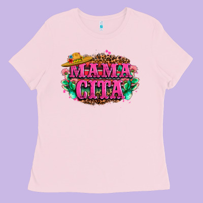Vibrant Fiesta Typography Ladies Tee Designed By Lillyallendesigns