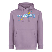 Lavender vintage styled san diego chargers Heavyweight Hoodie - lanVoArt