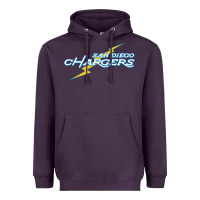 Plum vintage styled san diego chargers Heavyweight Hoodie - lanVoArt
